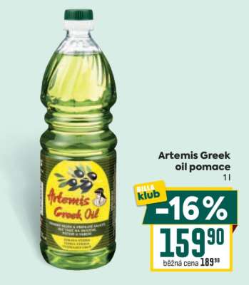 Artemis Greek oil Pomace