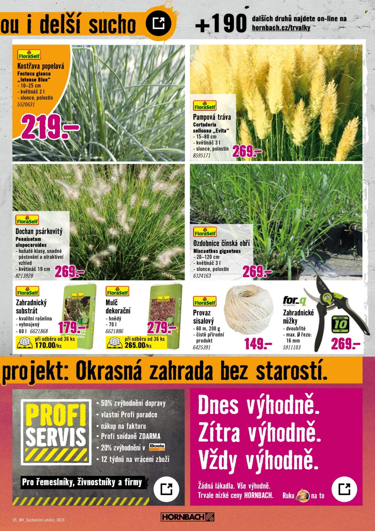 Leták HORNBACH - 12.8.2026 - 26.8.2026. Strana 5