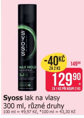 Syoss Lak na vlasy