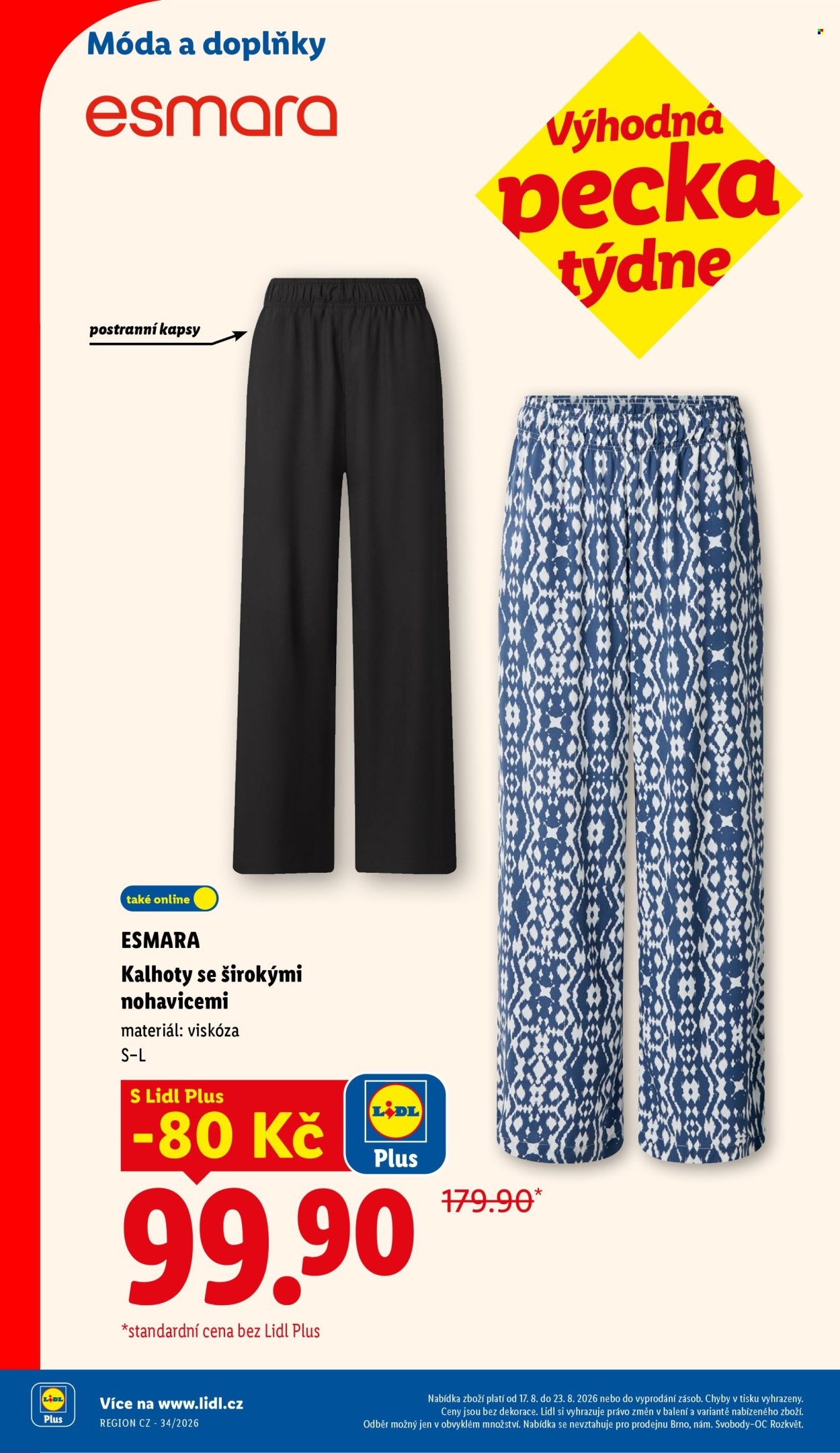 Leták Lidl - 17.8.2026 - 19.8.2026. Strana 10