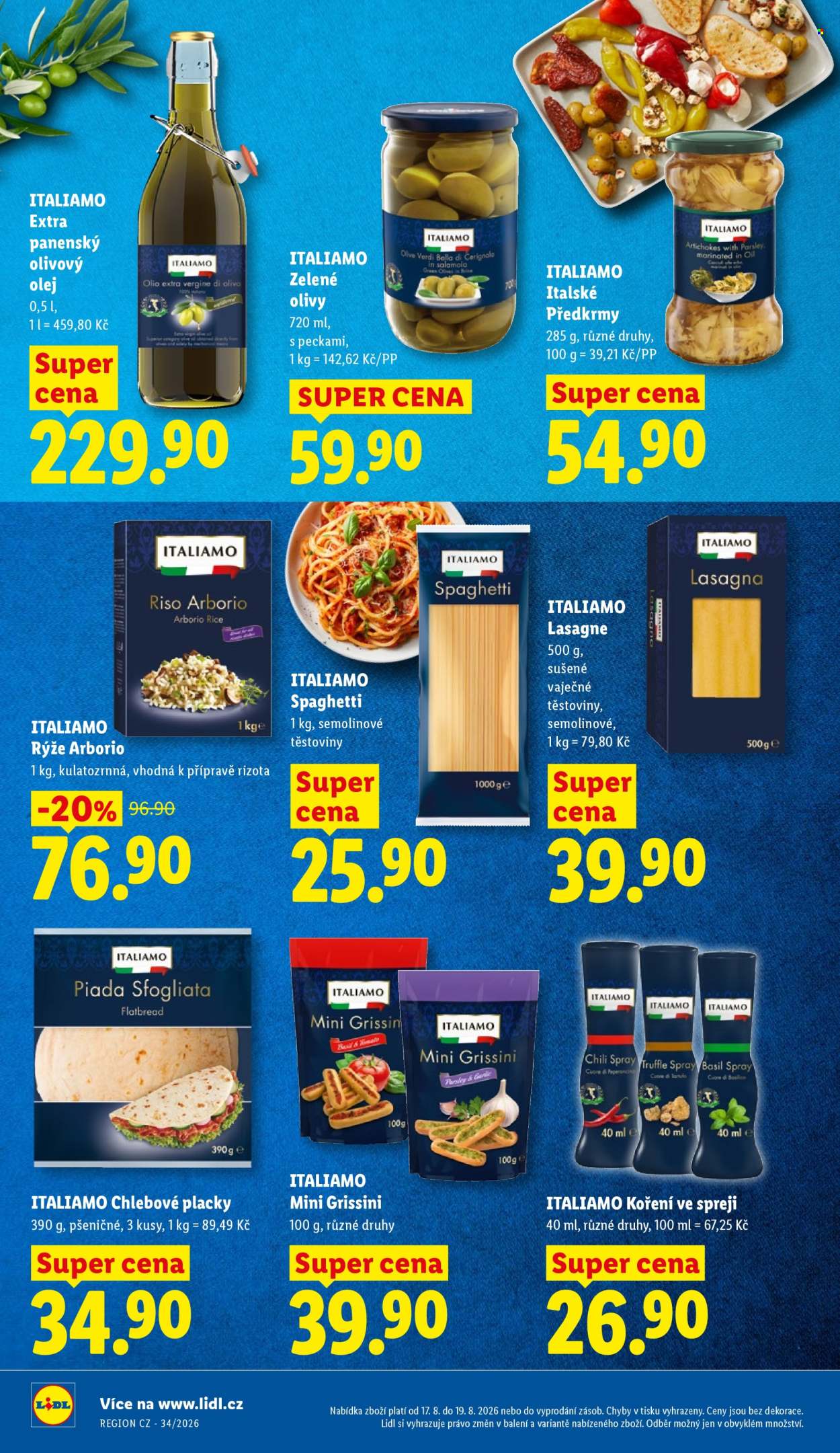 Leták Lidl - 17.8.2026 - 19.8.2026. Strana 22