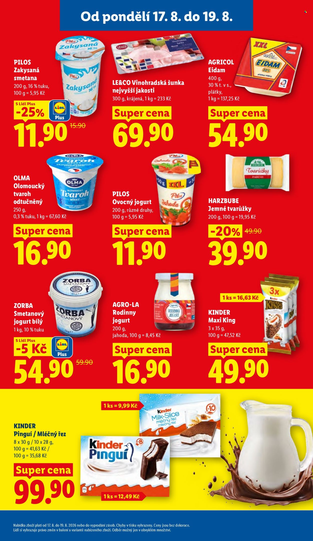 Leták Lidl - 17.8.2026 - 19.8.2026. Strana 25