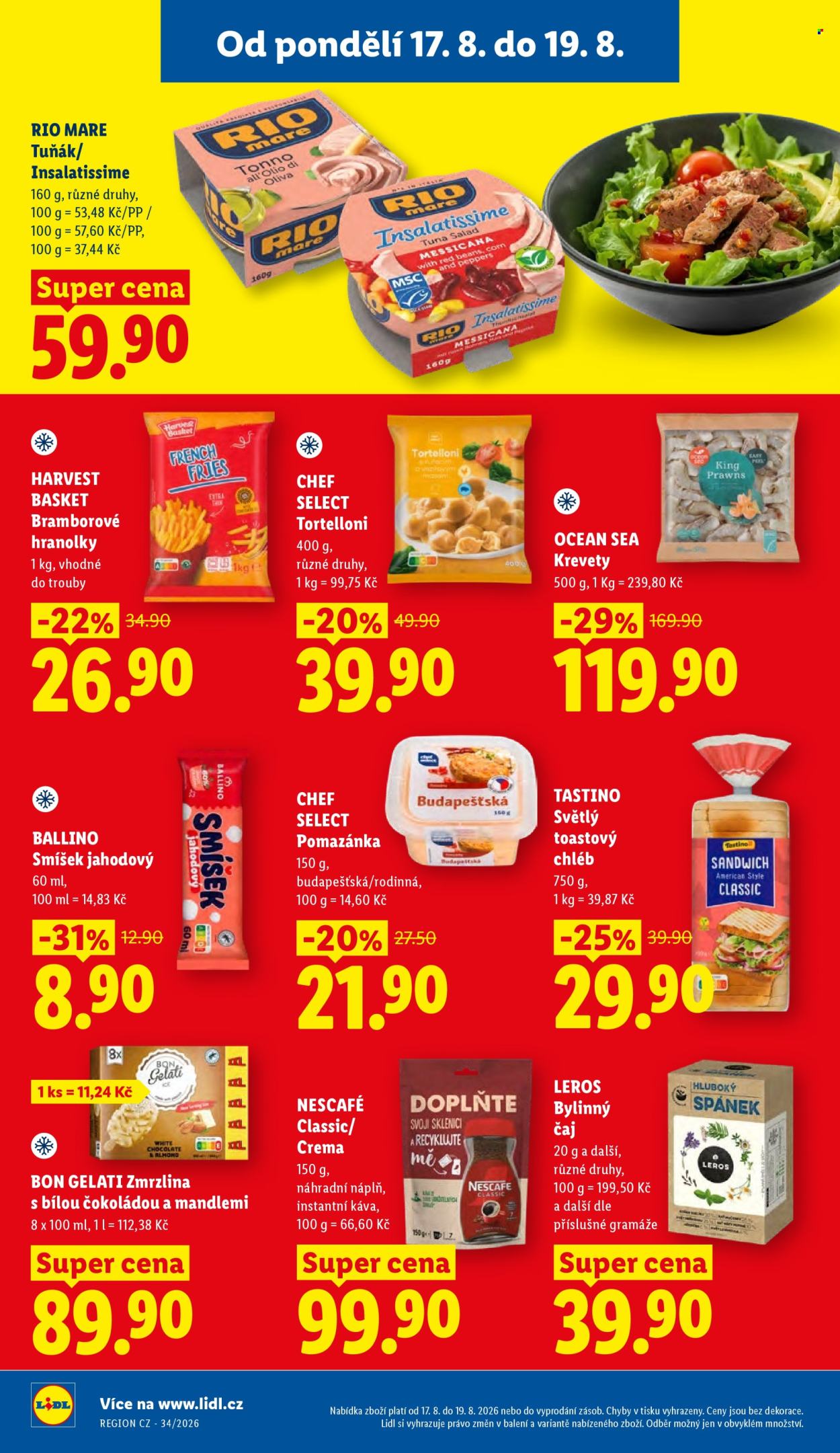 Leták Lidl - 17.8.2026 - 19.8.2026. Strana 26