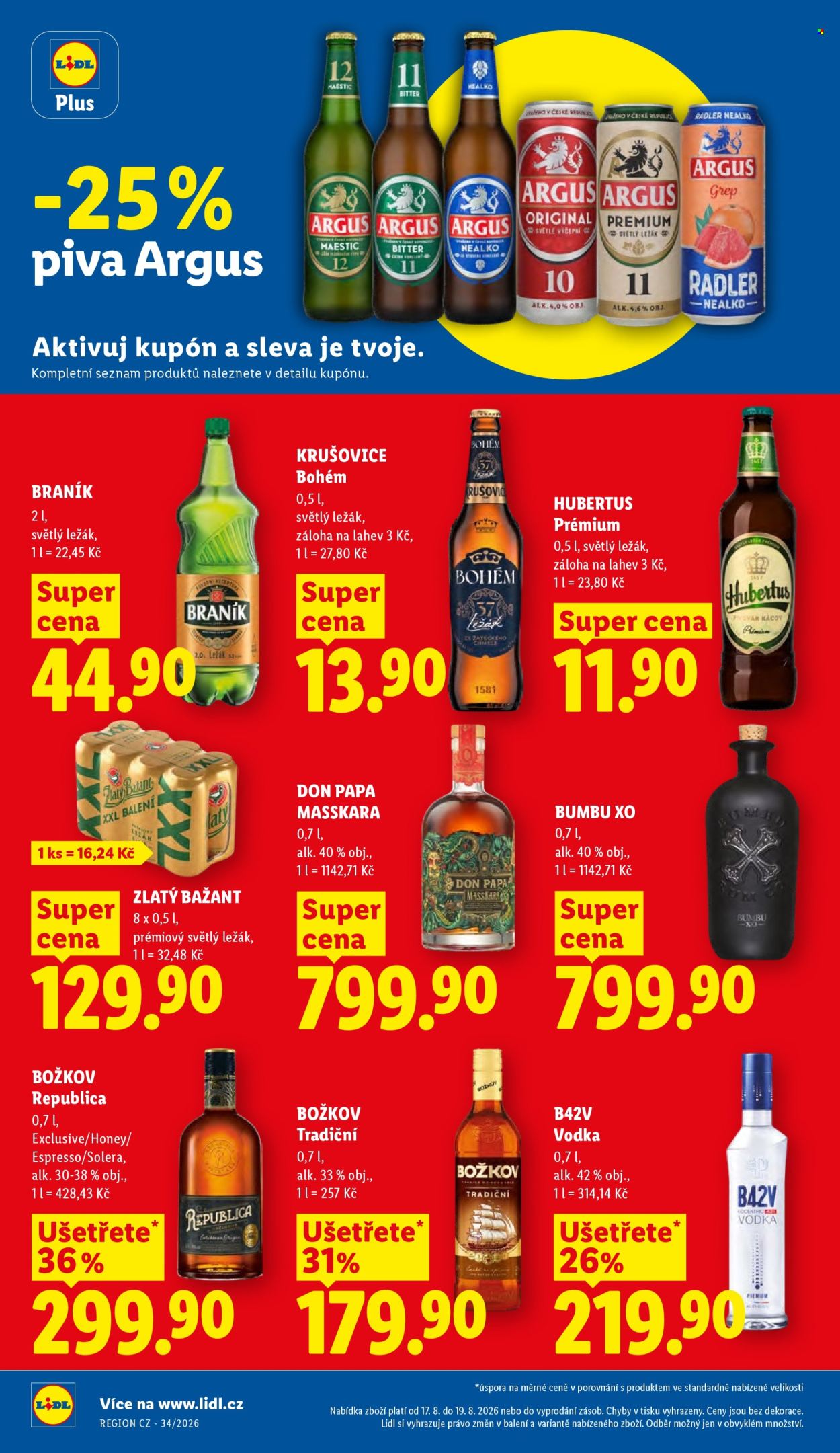 Leták Lidl - 17.8.2026 - 19.8.2026. Strana 28