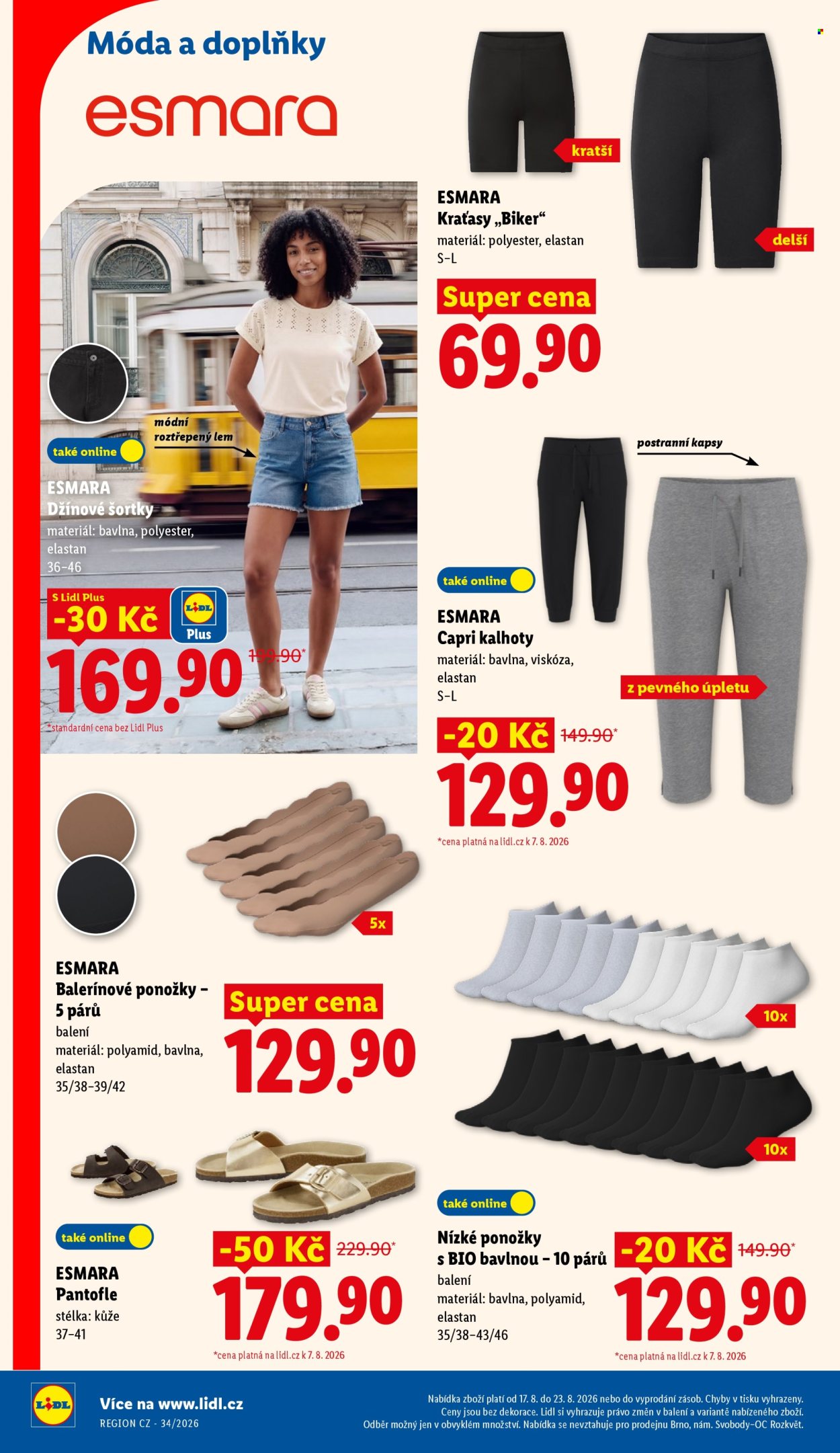 Leták Lidl - 17.8.2026 - 19.8.2026. Strana 34