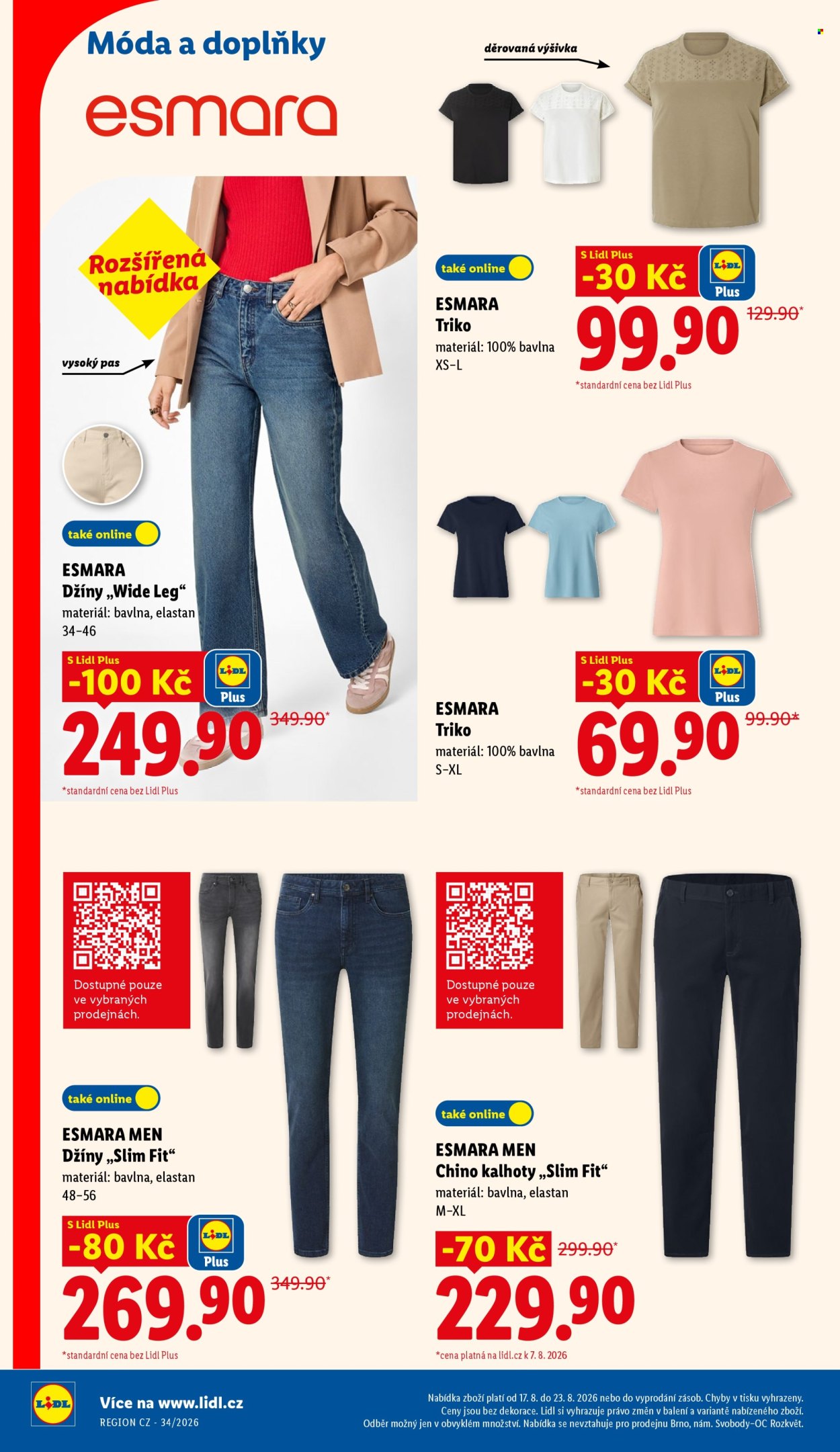 Leták Lidl - 17.8.2026 - 19.8.2026. Strana 36