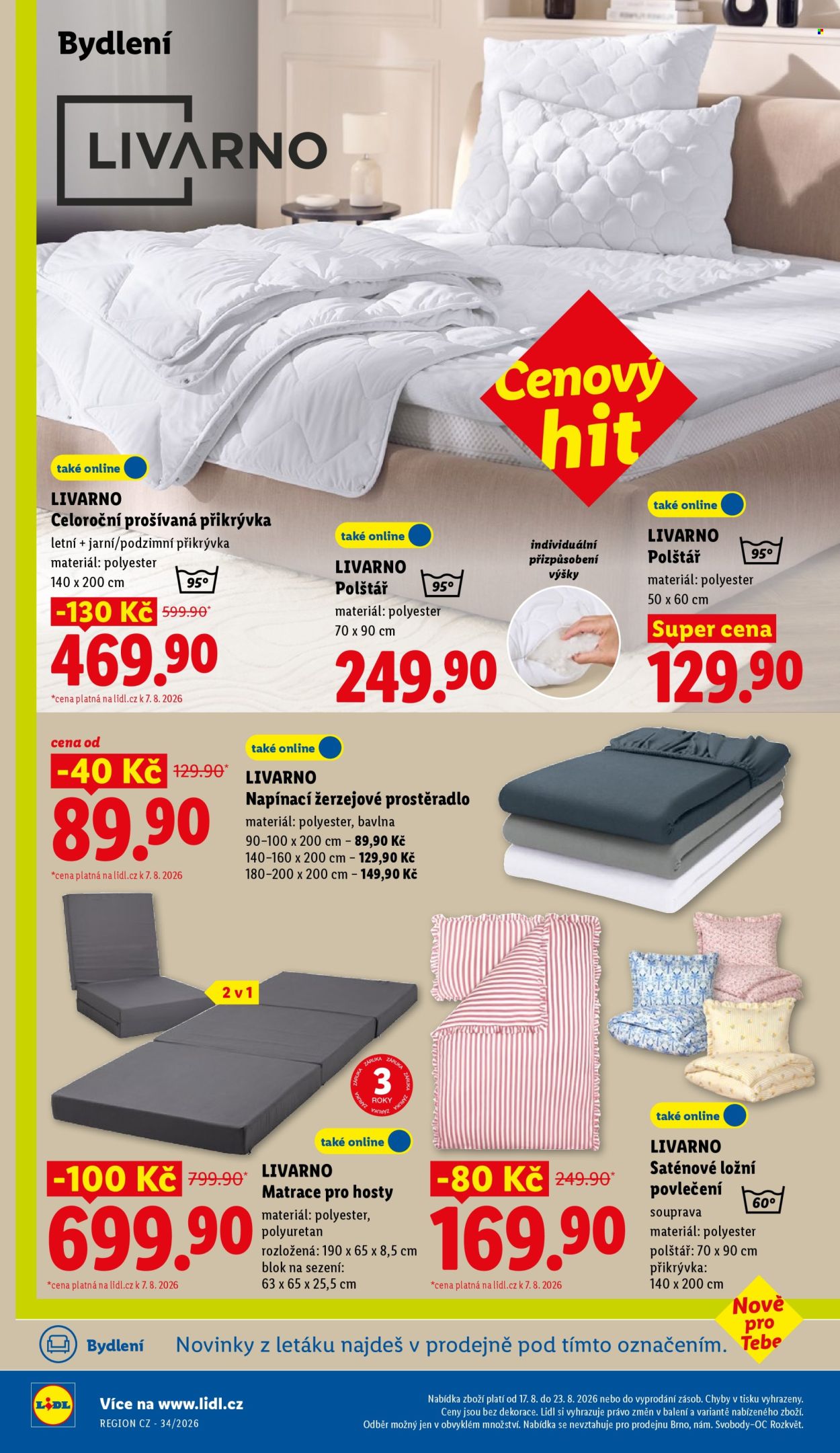 Leták Lidl - 17.8.2026 - 19.8.2026. Strana 38