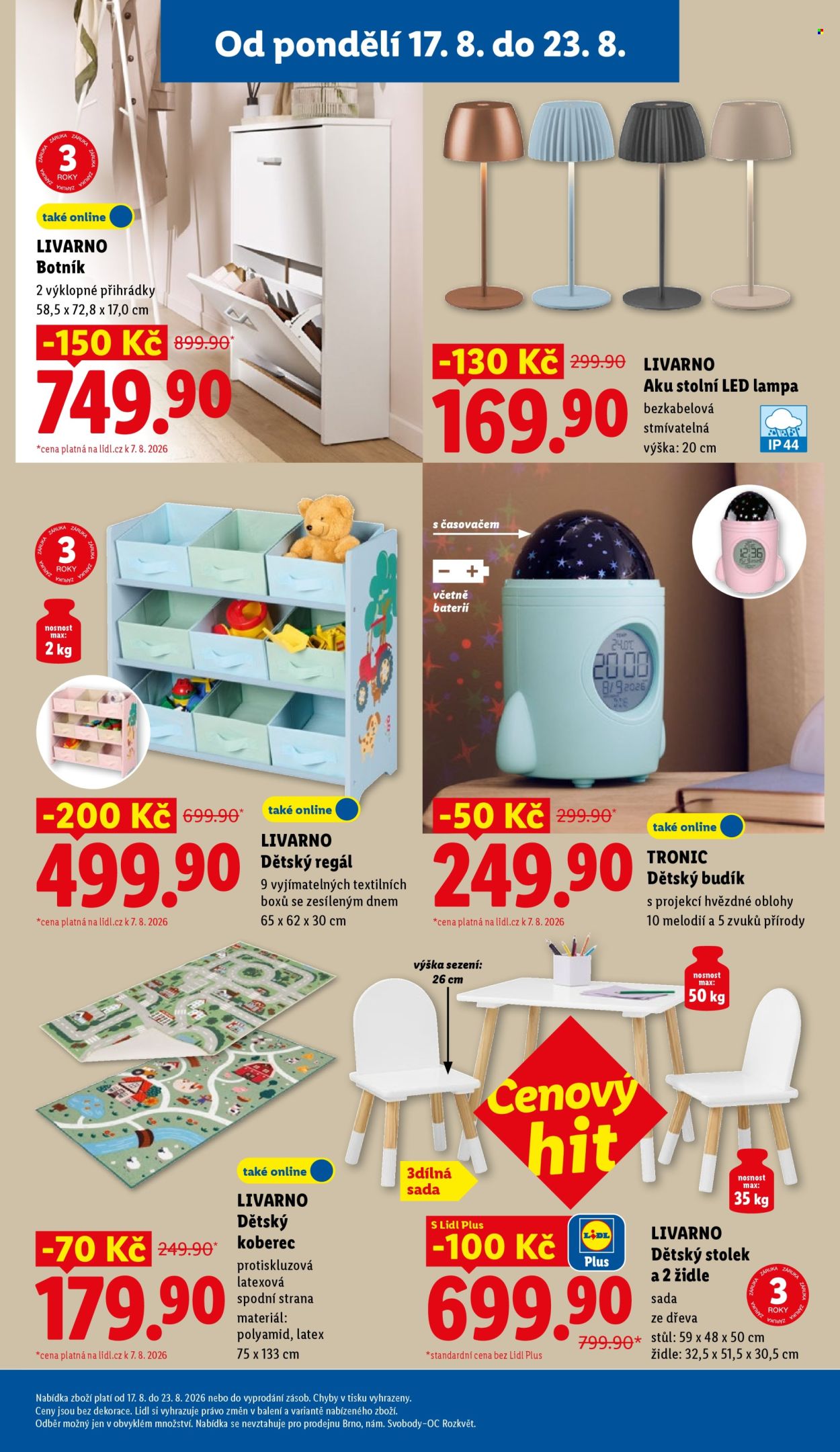 Leták Lidl - 17.8.2026 - 19.8.2026. Strana 39