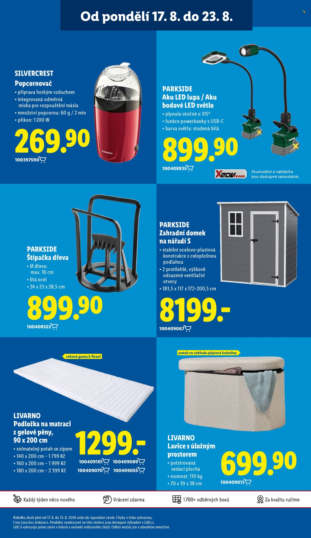 Leták Lidl - 17.8.2026 - 19.8.2026. Strana 47