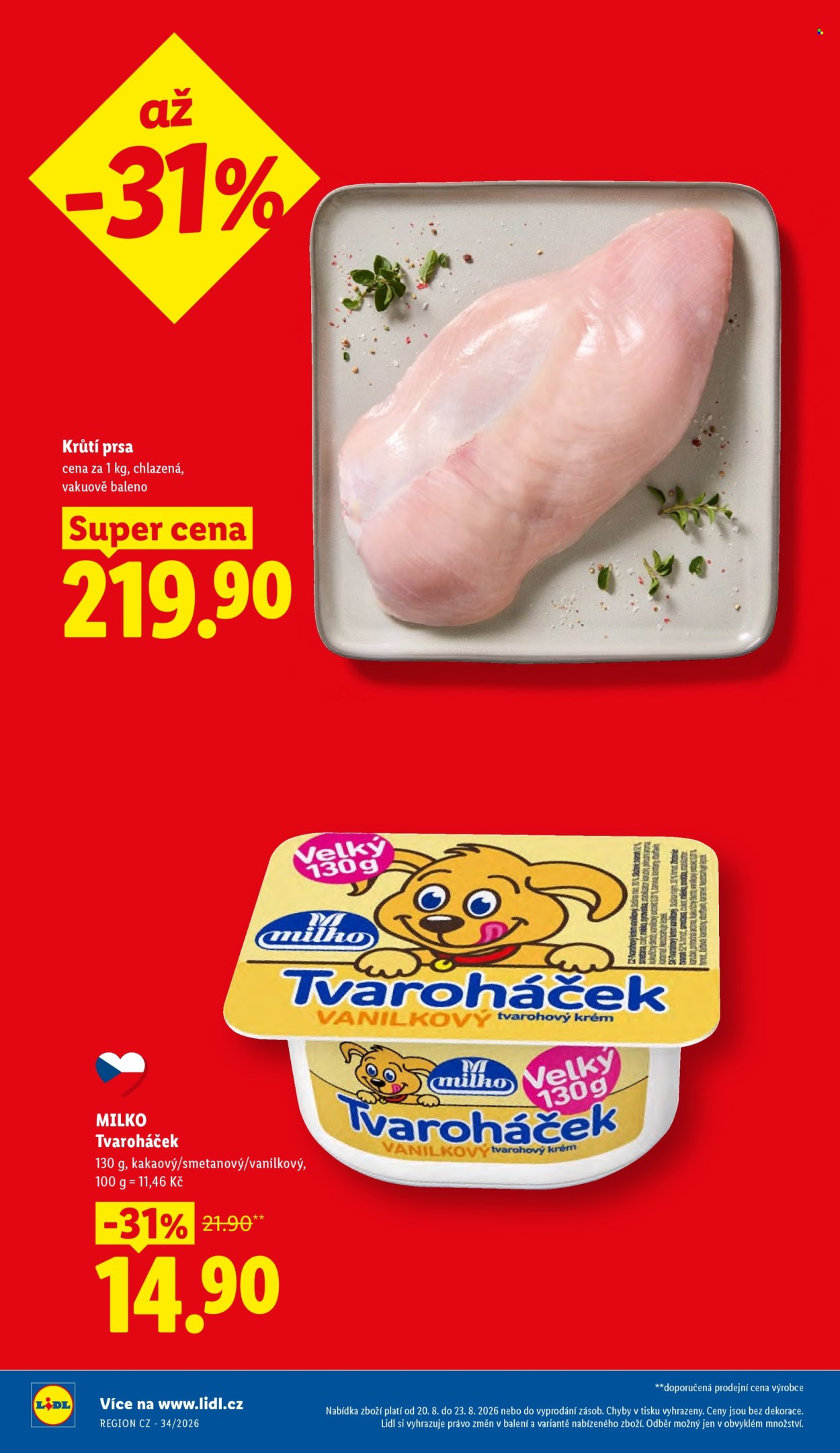 Leták Lidl - 20.8.2026 - 23.8.2026. Strana 8