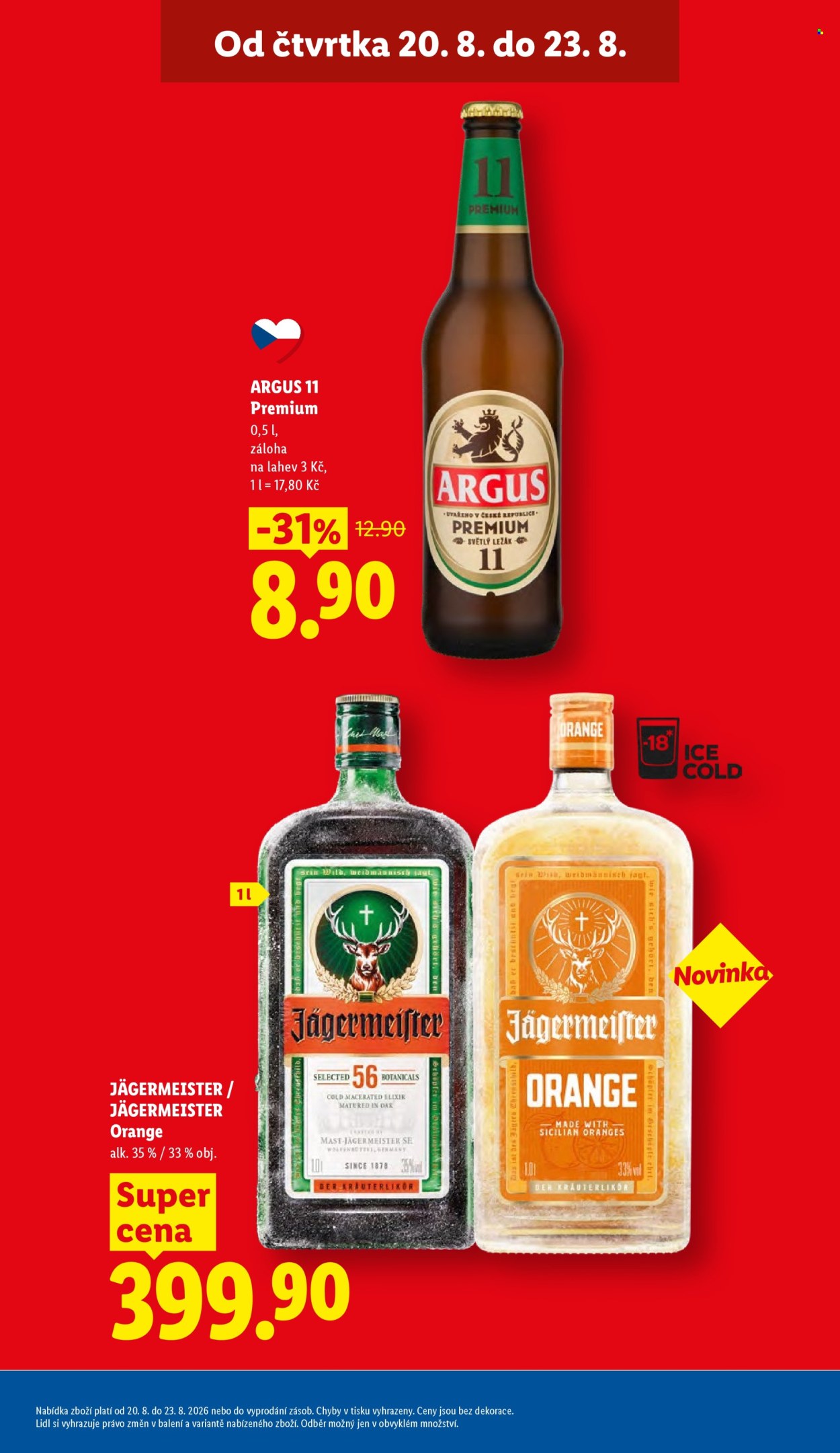 Leták Lidl - 20.8.2026 - 23.8.2026. Strana 9