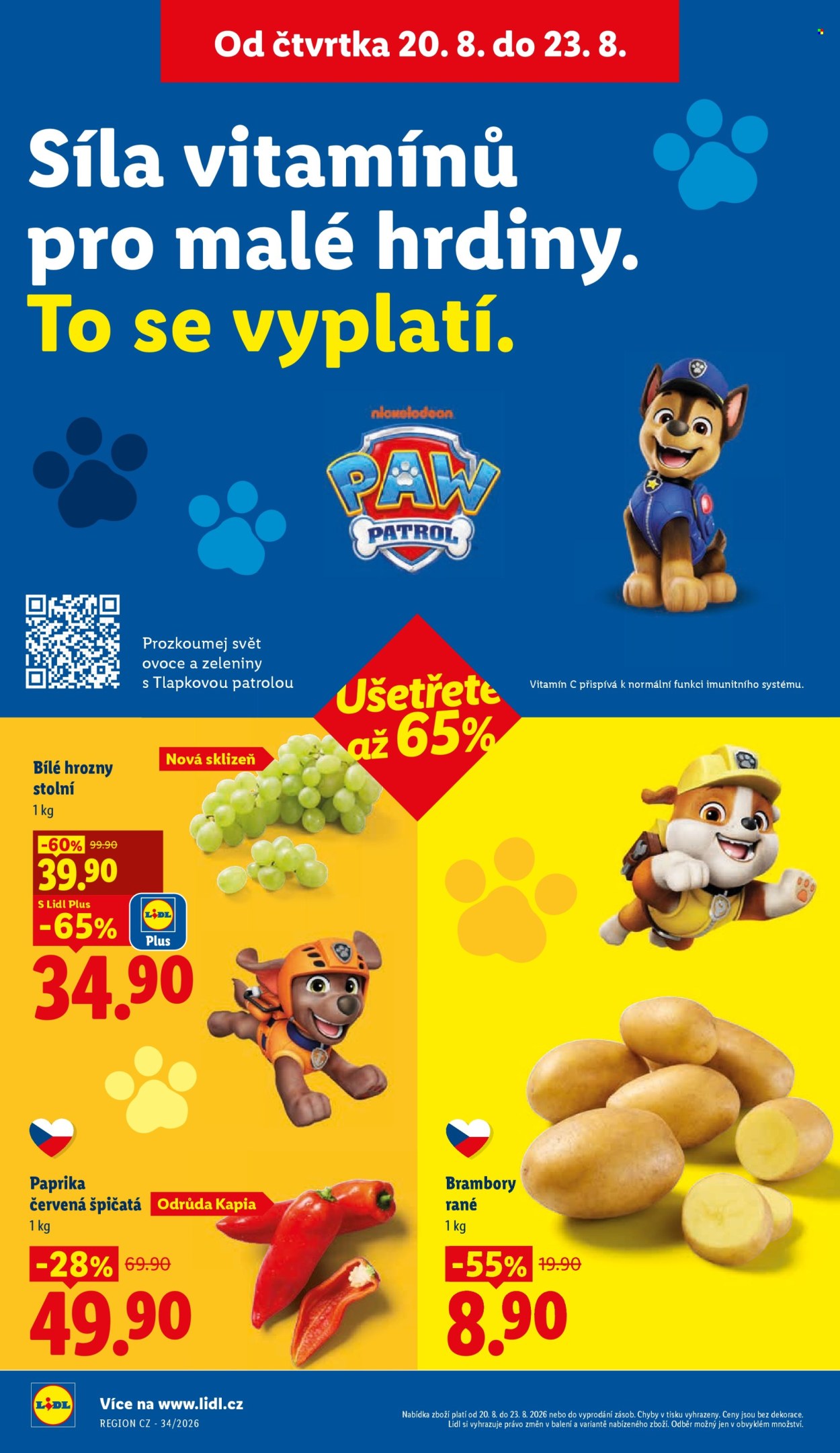 Leták Lidl - 20.8.2026 - 23.8.2026. Strana 12