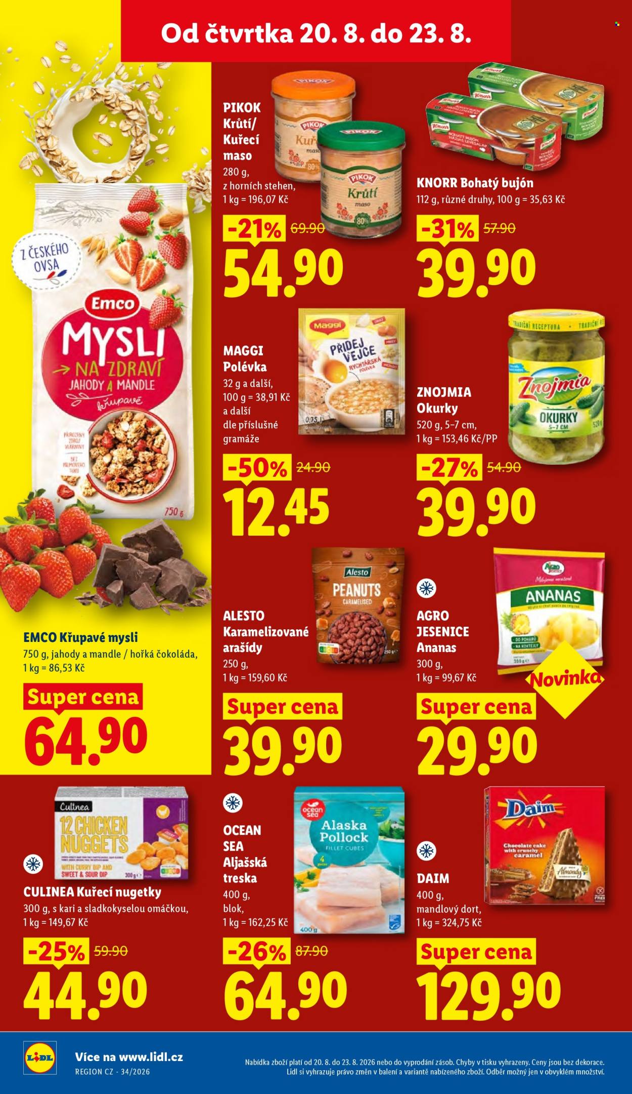 Leták Lidl - 20.8.2026 - 23.8.2026. Strana 24