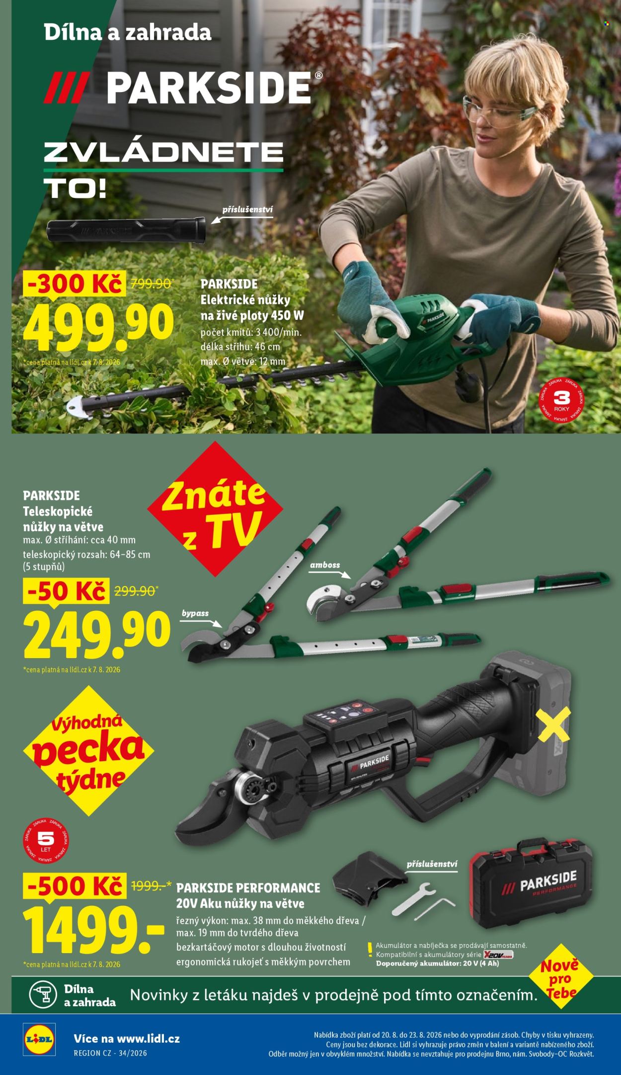 Leták Lidl - 20.8.2026 - 23.8.2026. Strana 30