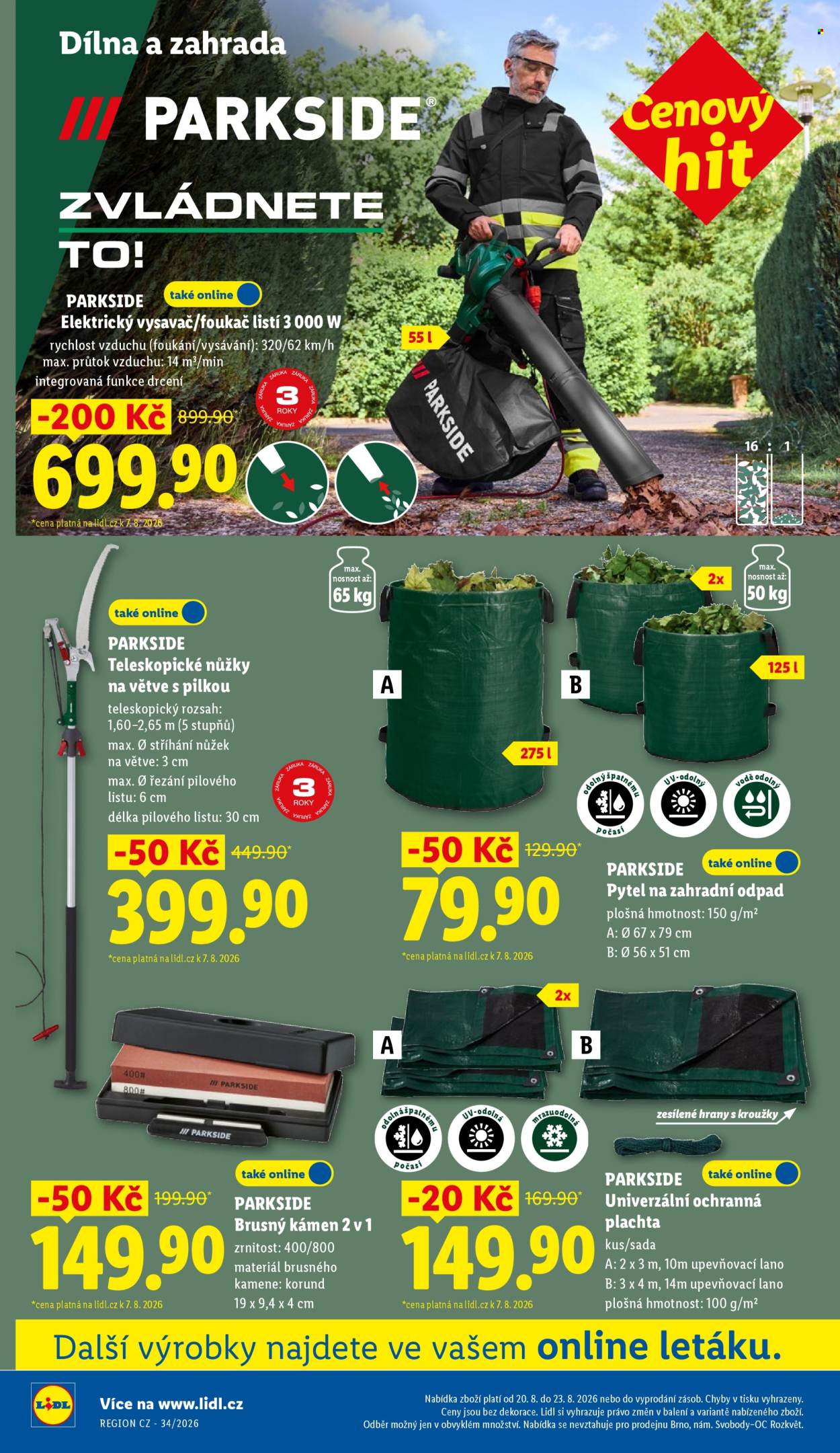 Leták Lidl - 17.8.2026 - 23.8.2026. Strana 18