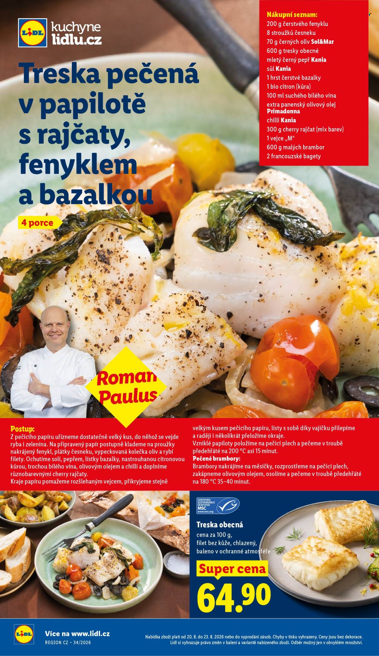 Leták Lidl - 20.8.2026 - 23.8.2026. Strana 39