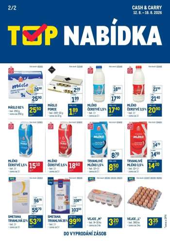 Leták MAKRO - 12.8.2026 - 18.8.2026.
