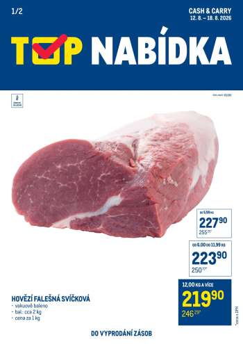 Leták MAKRO - 12.8.2026 - 18.8.2026.