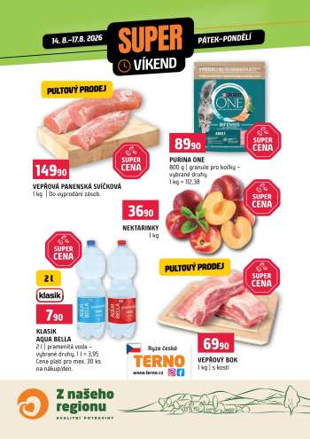 Leták coop TERNO - 14.8.2026 - 17.8.2026.