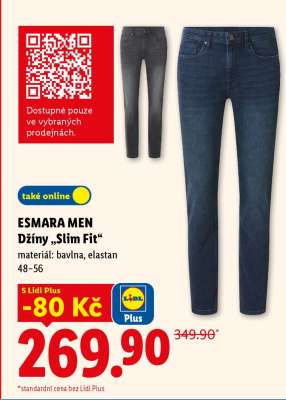 esmara Men Džíny „Slim Fit“