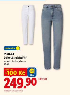ESMARA DŽÍNY 'STRAIGHT FIT'