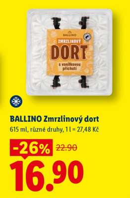 BALLINO Zmrzlinový dort