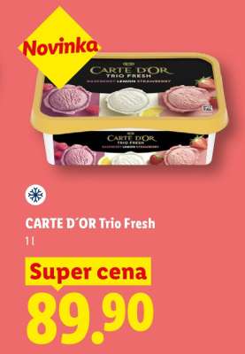 CARTE D’OR Trio Fresh