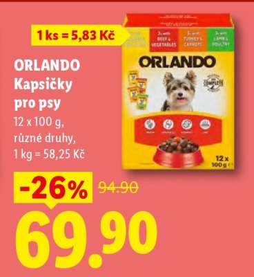 ORLANDO kapsičky pro psy