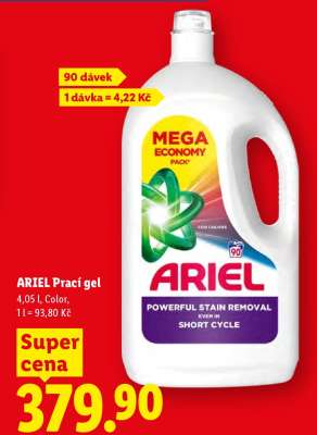 Ariel Prací gel