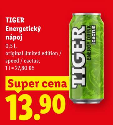 TIGER Energetický nápoj