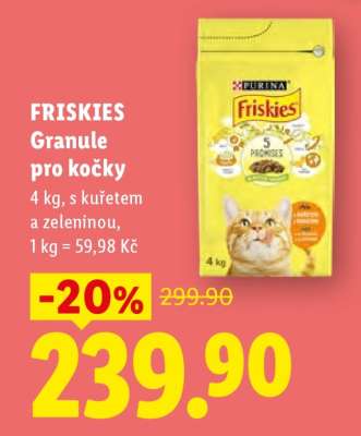Friskies granule pro kočky