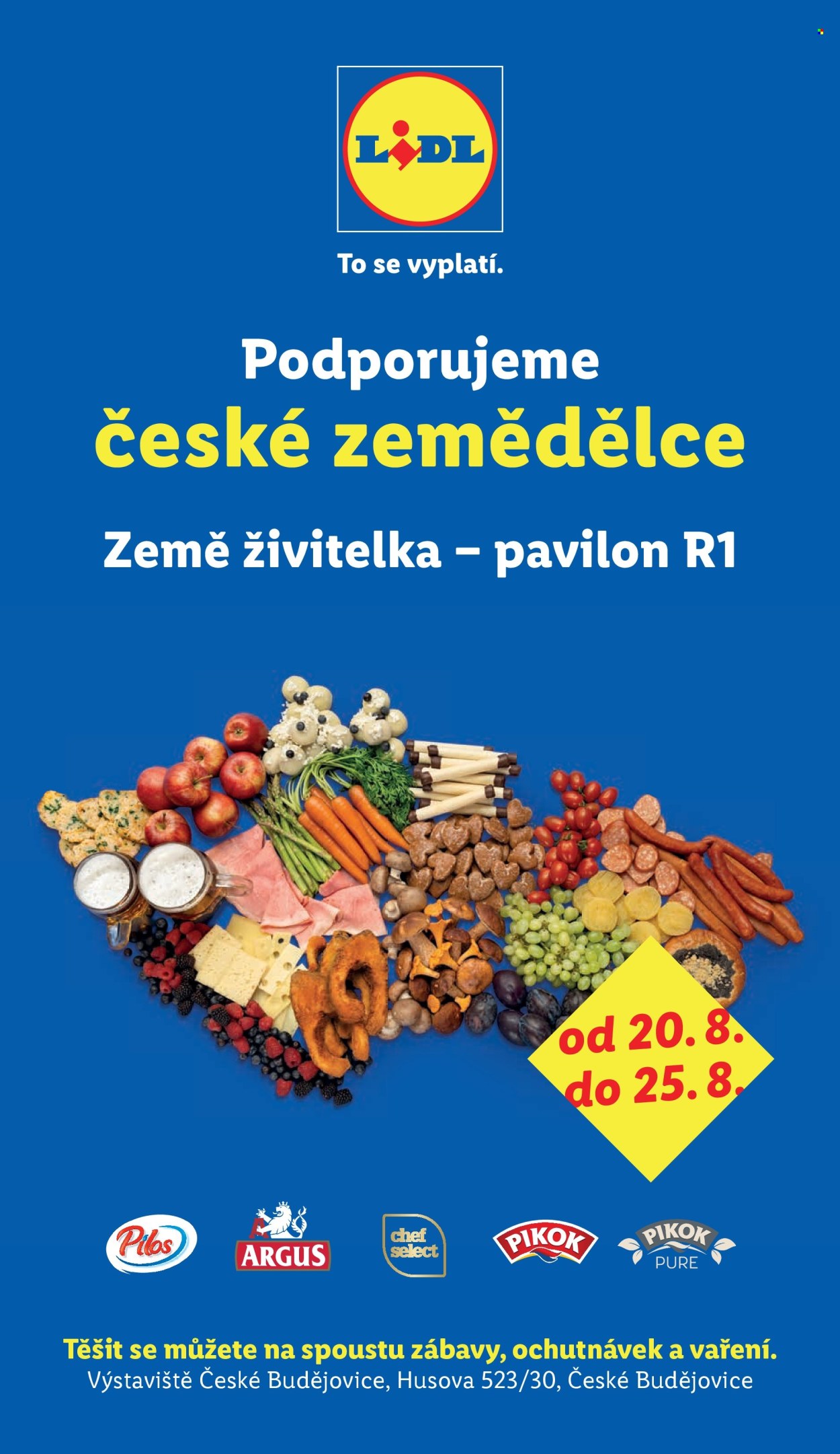 Leták Lidl - 20.8.2026 - 25.8.2026. Strana 1