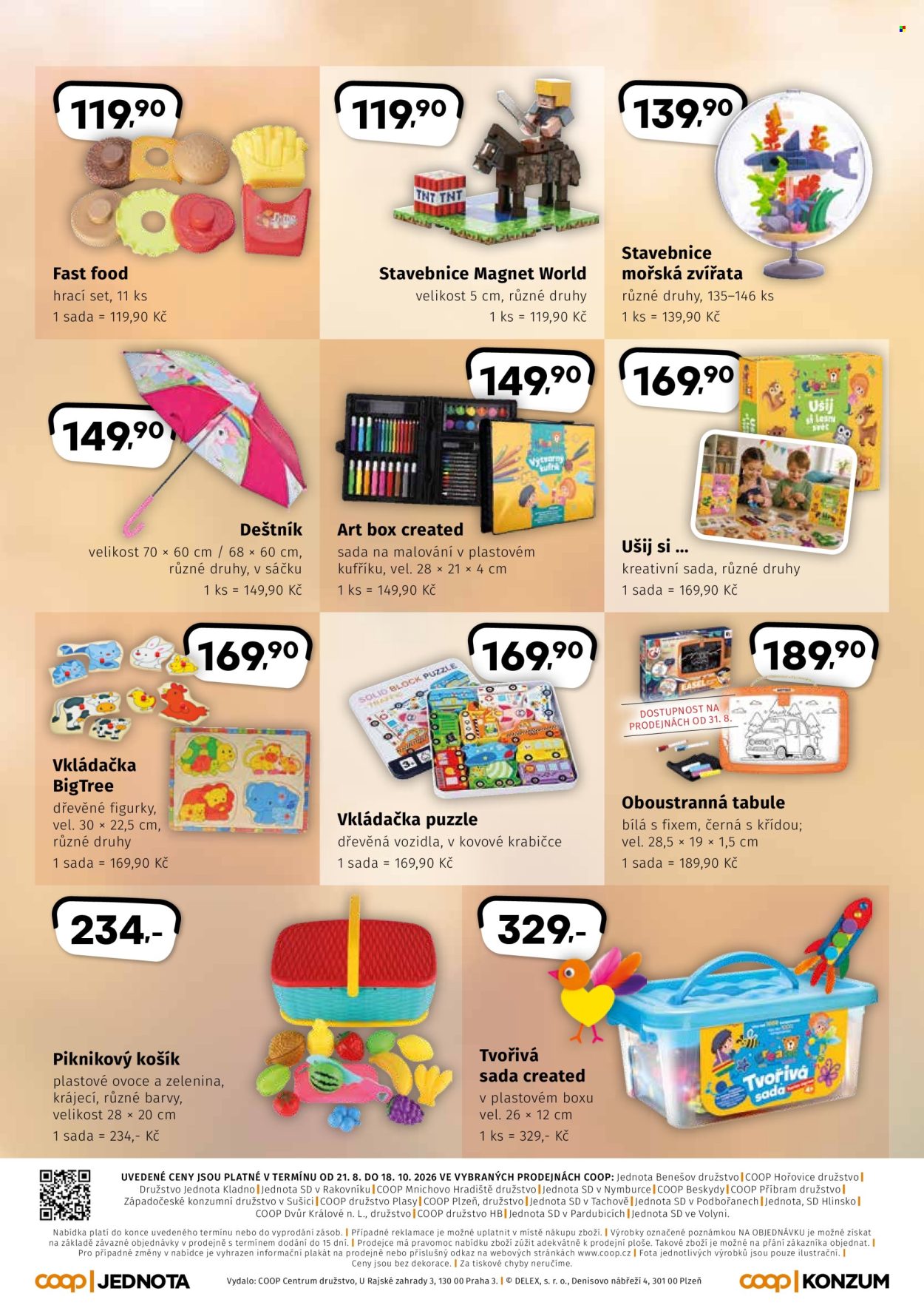 Leták coop JEDNOTA - 21.8.2026 - 18.10.2026. Strana 8