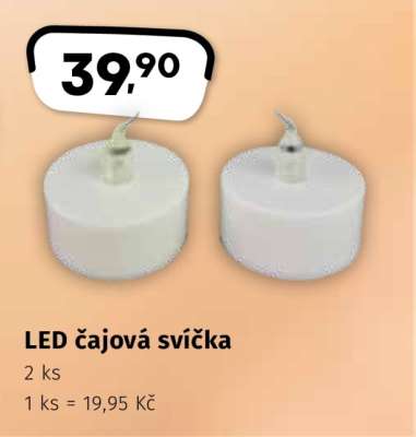 LED ČAJOVÁ SVÍČKA*