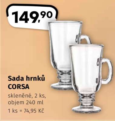 Sada hrnků CORSA