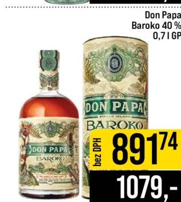 DON PAPA BAROKO 40 %