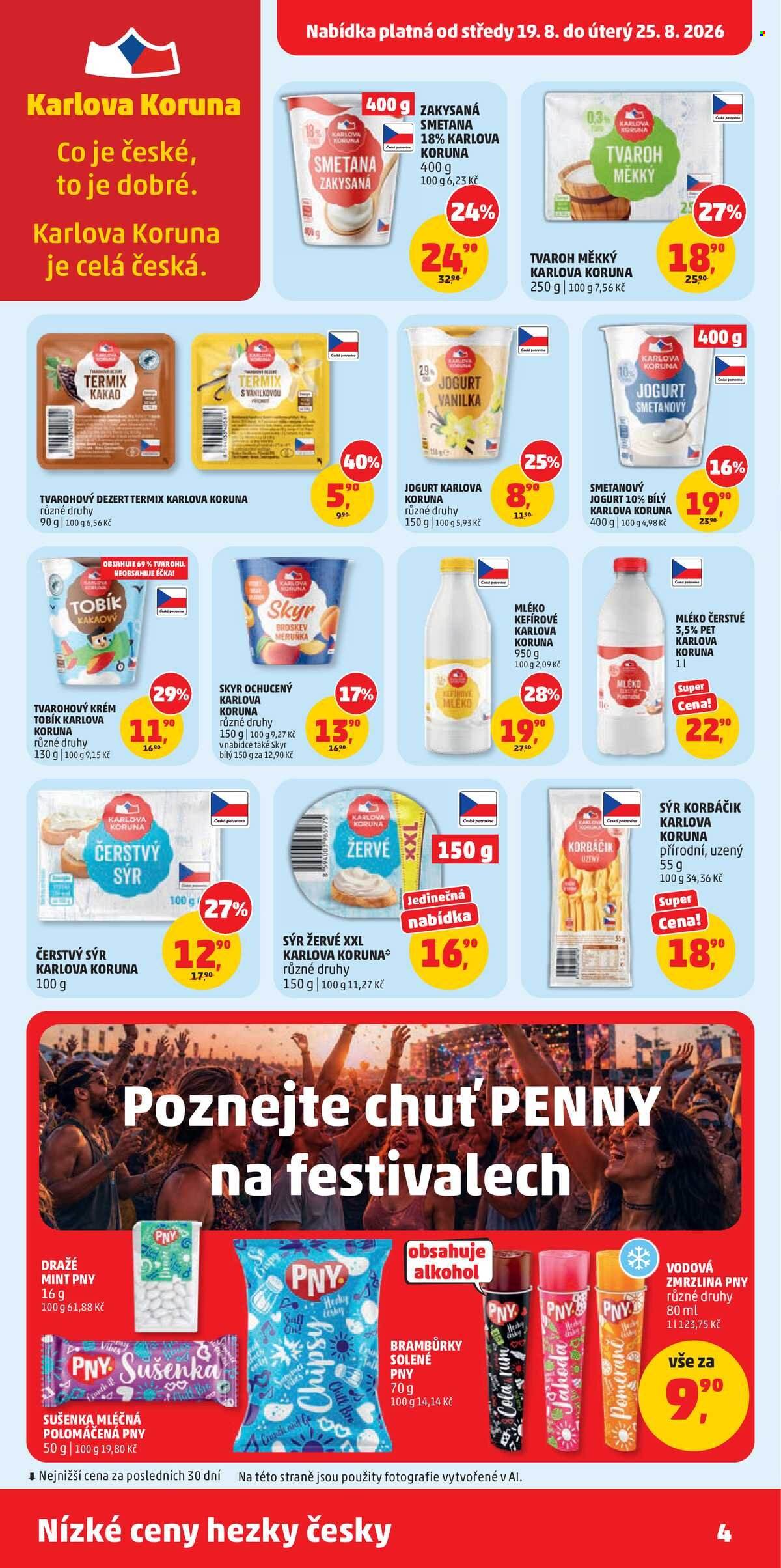 Leták PENNY - 19.8.2026 - 25.8.2026. Strana 4