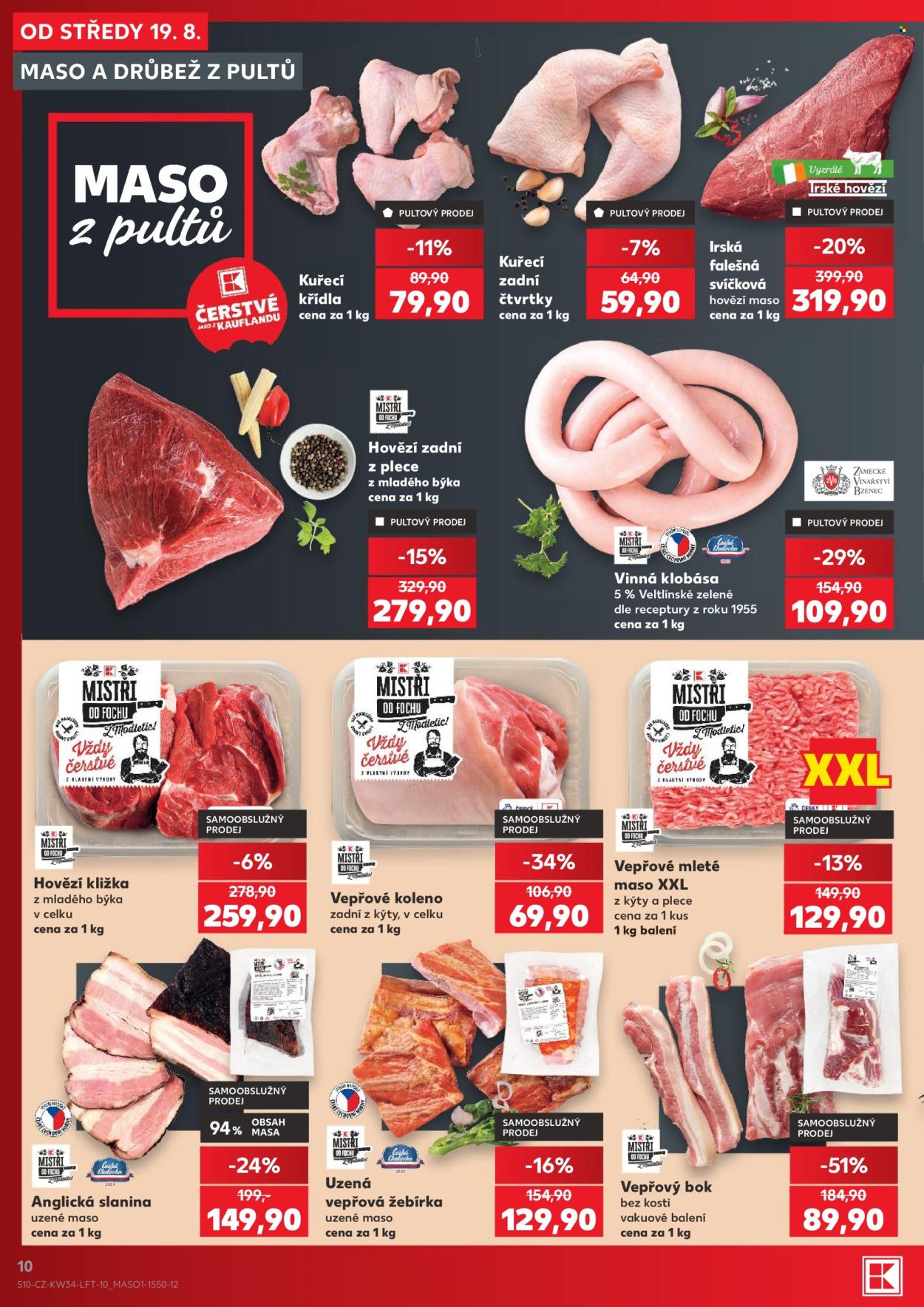 Leták Kaufland - 19.8.2026 - 25.8.2026. Strana 10