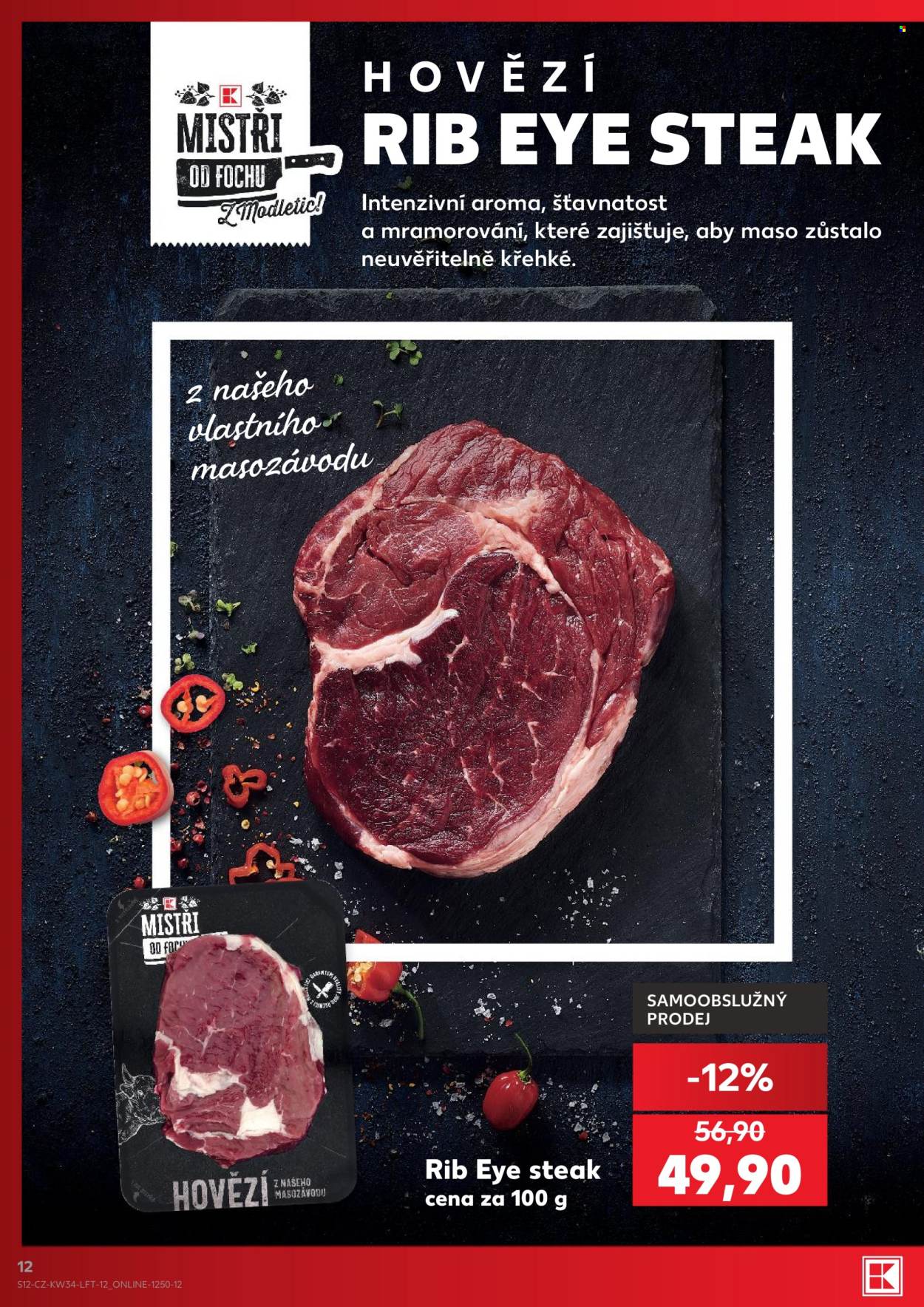 Leták Kaufland - 19.8.2026 - 25.8.2026. Strana 12
