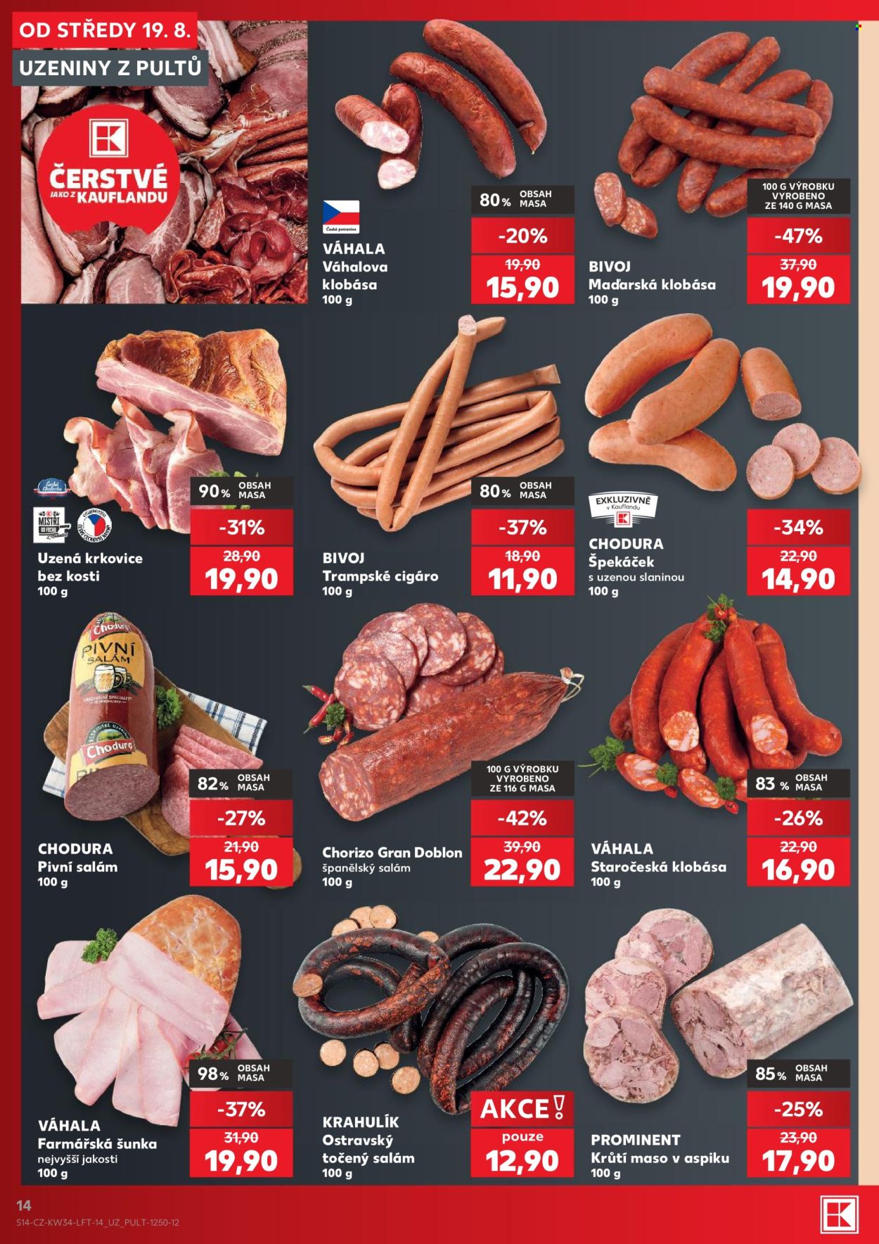 Leták Kaufland - 19.8.2026 - 25.8.2026. Strana 14