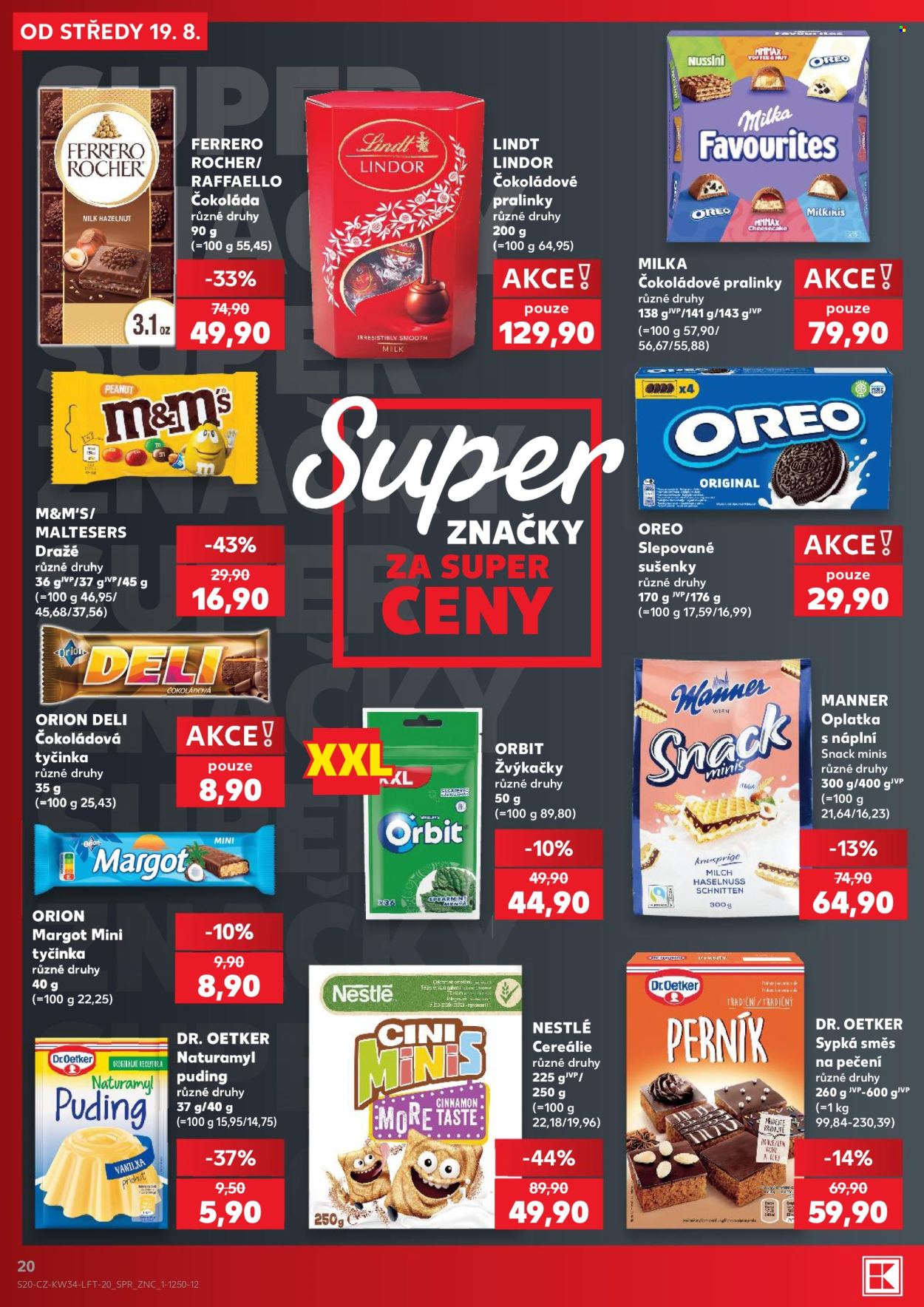 Leták Kaufland - 19.8.2026 - 25.8.2026. Strana 20