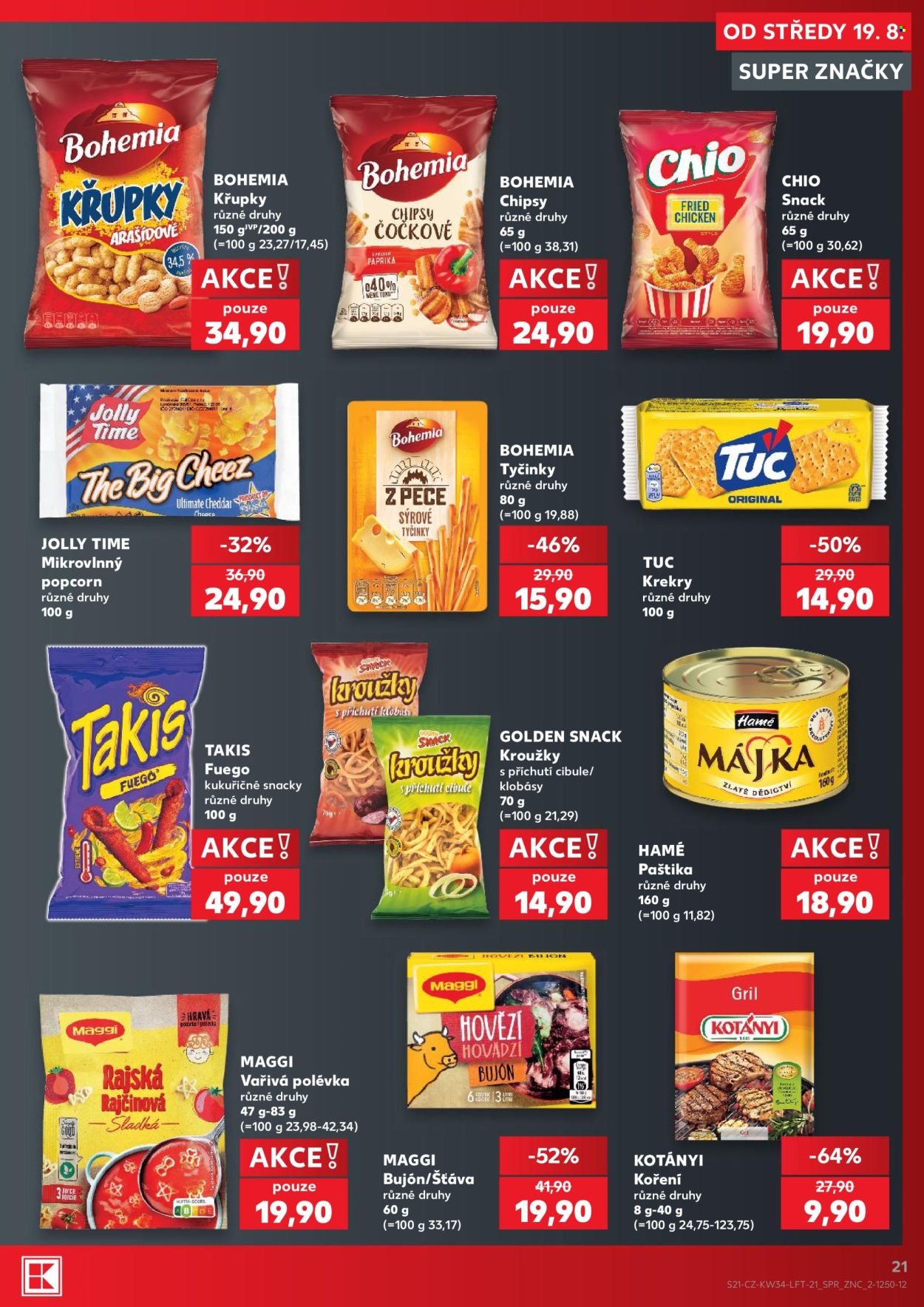Leták Kaufland - 19.8.2026 - 25.8.2026. Strana 21