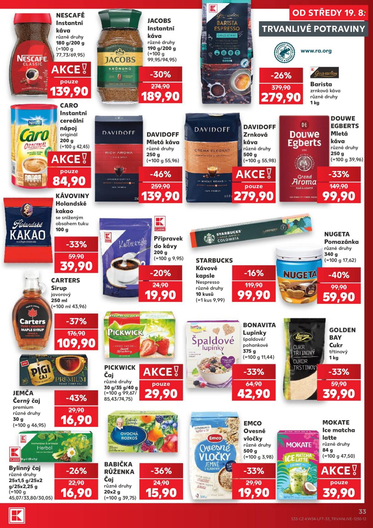 Leták Kaufland - 19.8.2026 - 25.8.2026. Strana 33