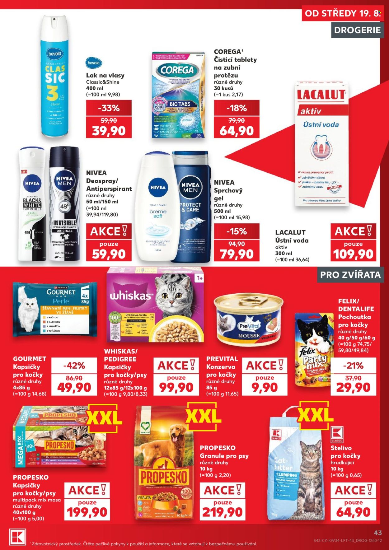 Leták Kaufland - 19.8.2026 - 25.8.2026. Strana 43