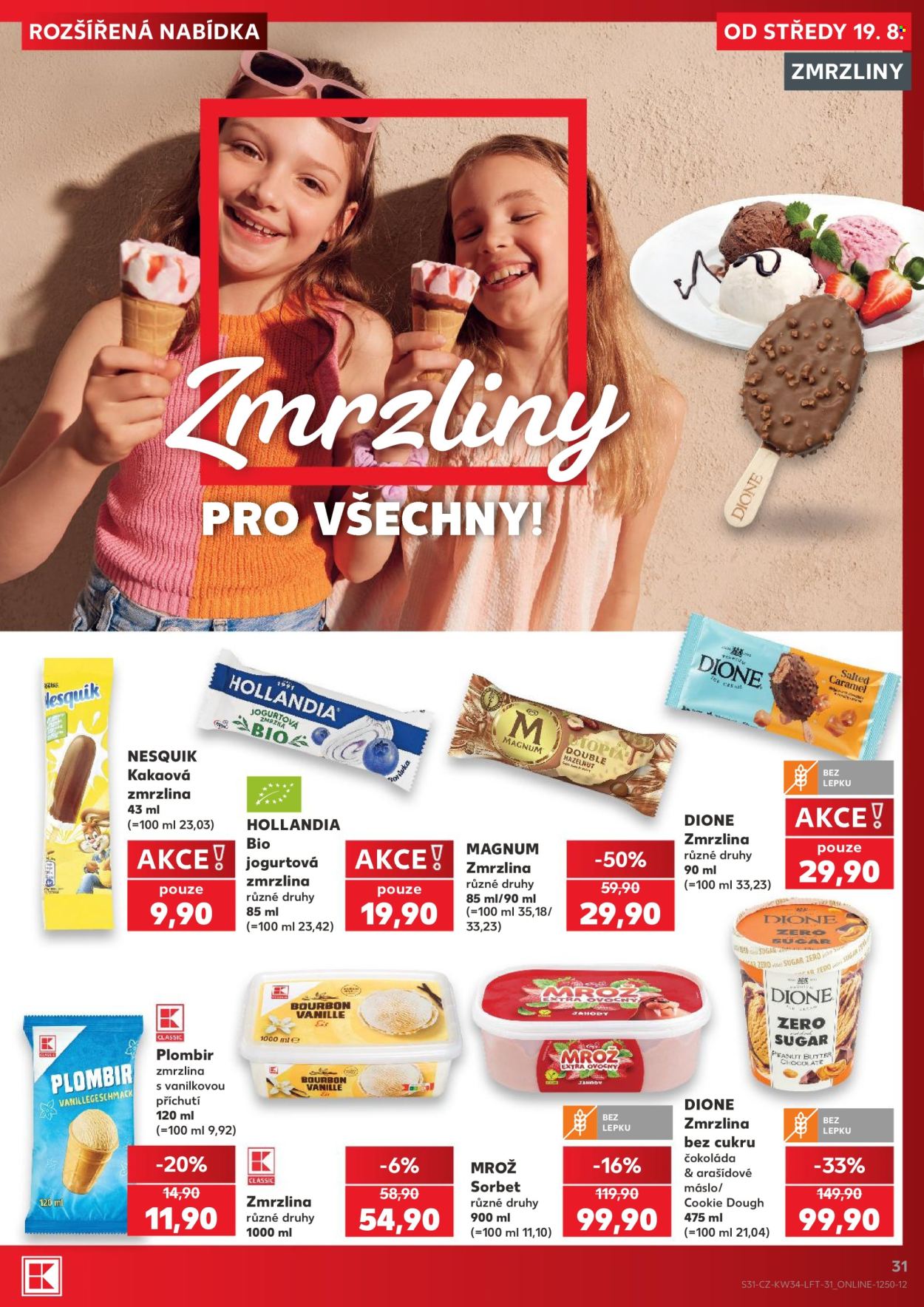 Leták Kaufland - 19.8.2026 - 25.8.2026. Strana 31