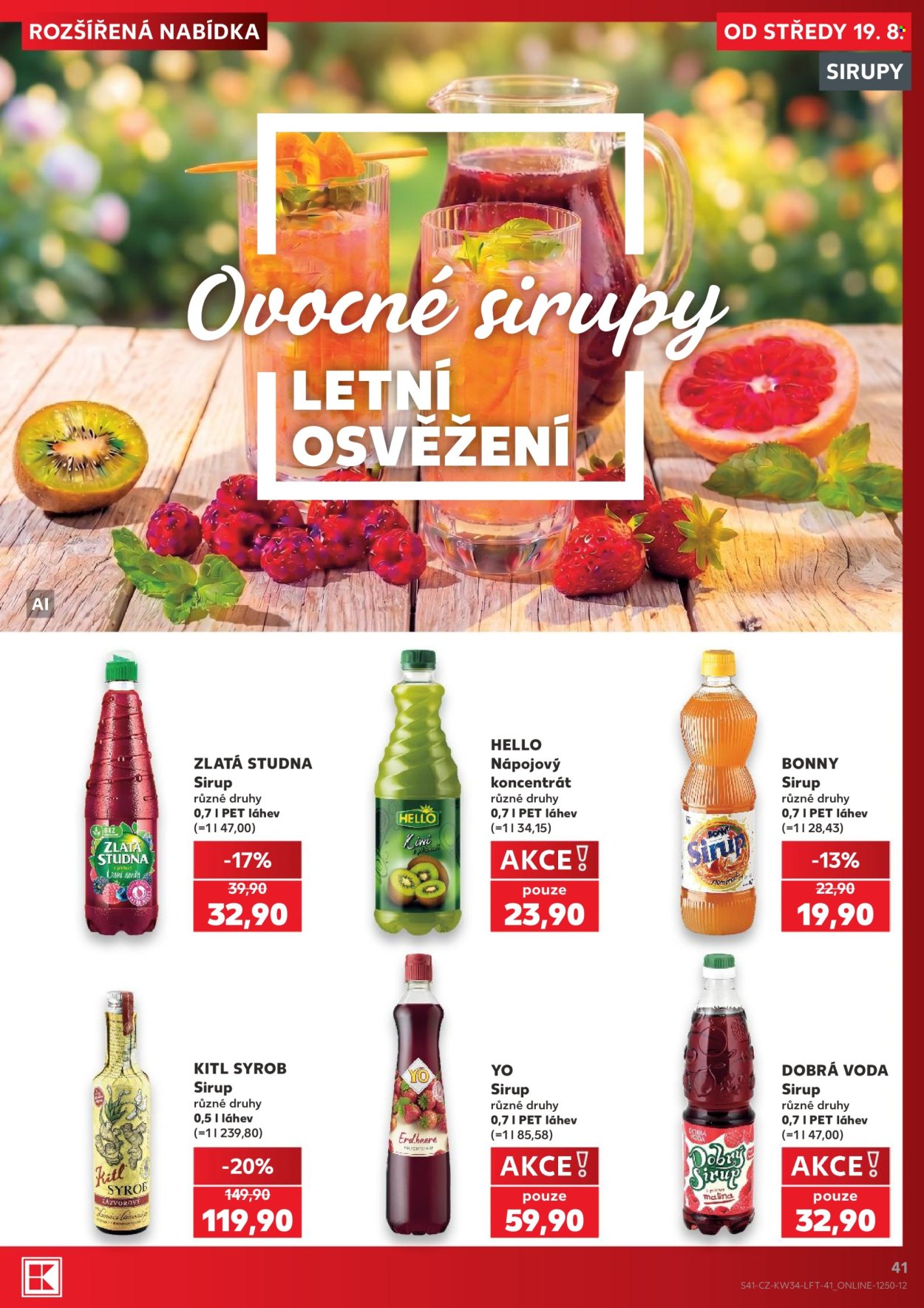 Leták Kaufland - 19.8.2026 - 25.8.2026. Strana 41