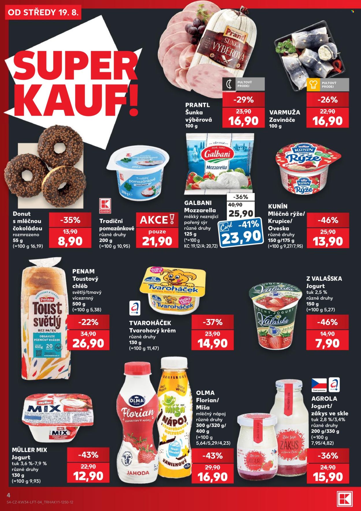 Leták Kaufland - 19.8.2026 - 25.8.2026. Strana 4