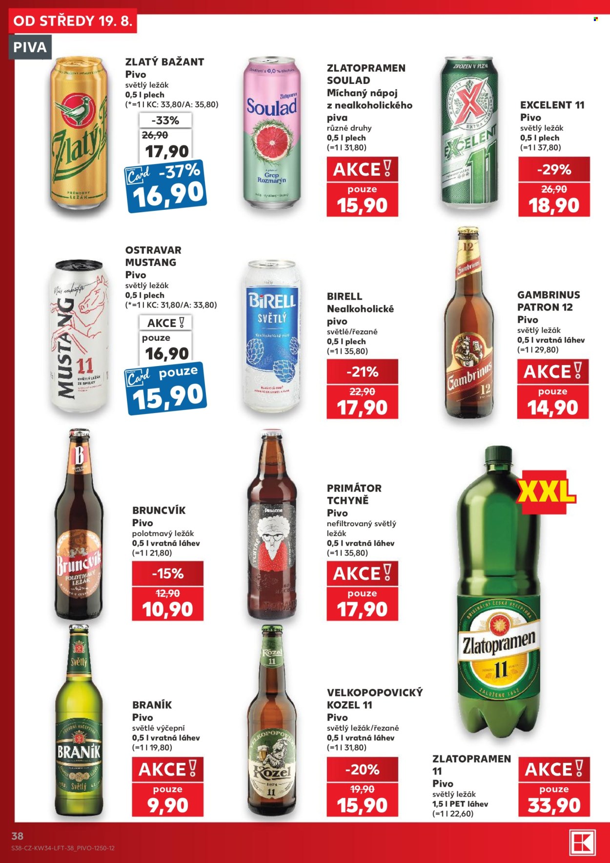 Leták Kaufland - 19.8.2026 - 25.8.2026. Strana 38