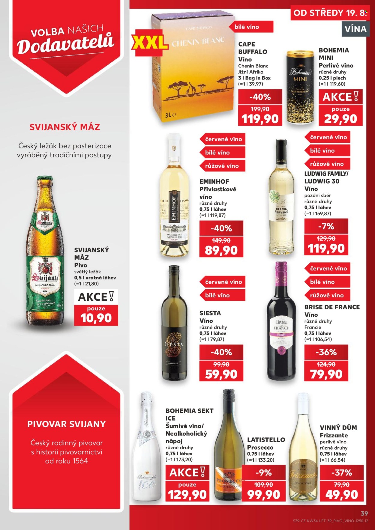 Leták Kaufland - 19.8.2026 - 25.8.2026. Strana 39