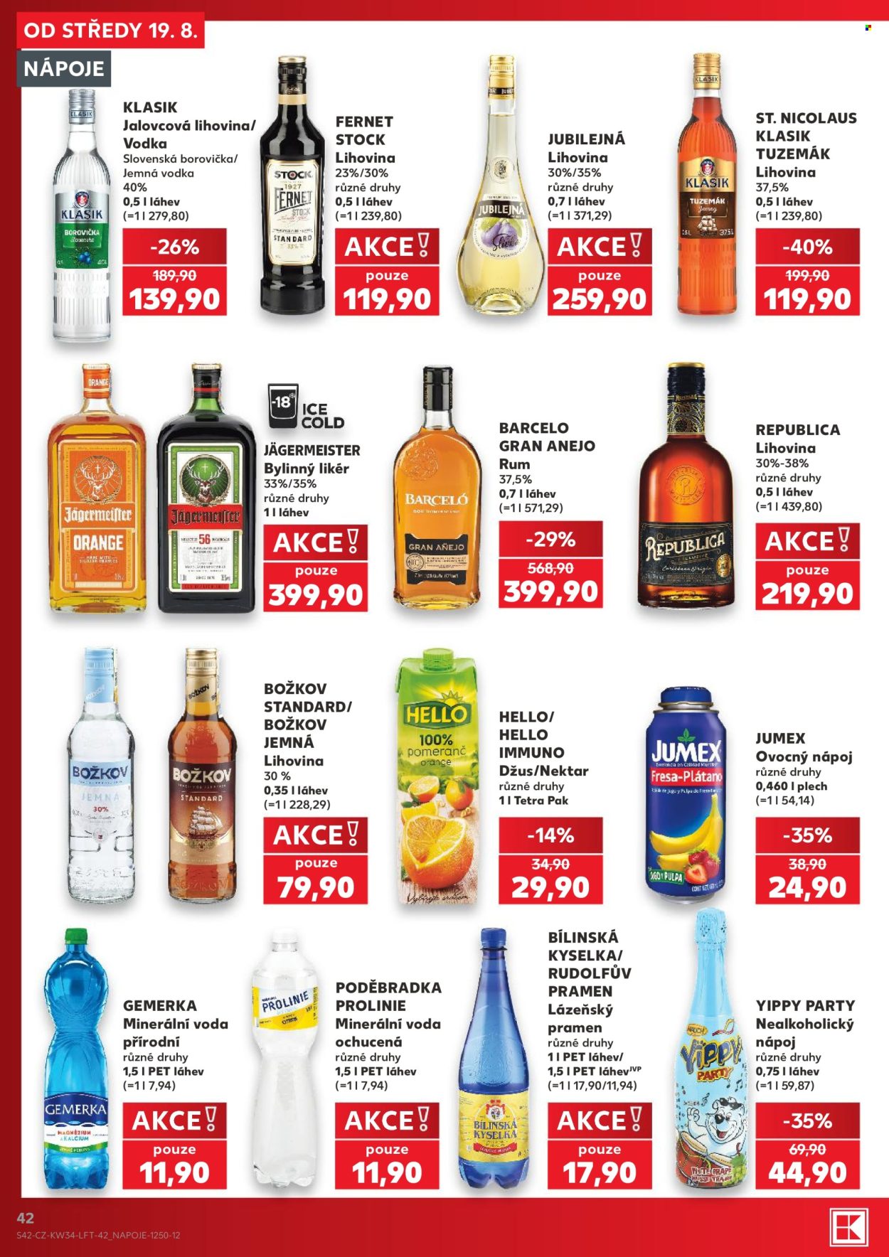 Leták Kaufland - 19.8.2026 - 25.8.2026. Strana 42